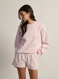 HARLOW CORINNA CREWNECK - WASHED PINK