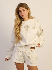 HARLOW CORINNA CREW - OFF-WHITE (BLANC CASSÉ)