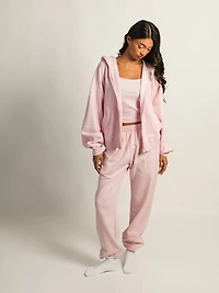 HARLOW CLOUD ZIP UP - CHERRY BLOSSOM