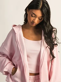 HARLOW CLOUD ZIP UP - CHERRY BLOSSOM
