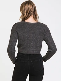 FEMME ADDISON TIE UP CARDI