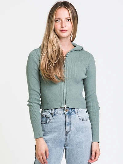HARLOW CHARLIE ZIP UP HOODIE - CLEARANCE
