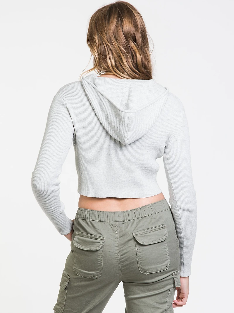 SWEAT À CAPUCHE ZIPPÉ CHARLIE POUR FEMMES