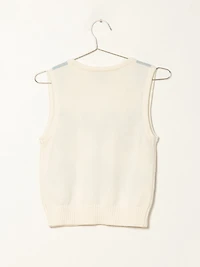 HARLOW ANYA ARGYLE VEST - CLEARANCE