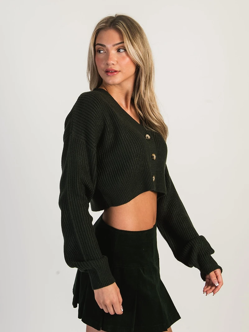 HARLOW KIMMY CROPPED CARDI - FOREST CLEARANCE