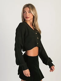 HARLOW KIMMY CROPPED CARDI - FOREST CLEARANCE