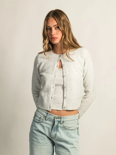 HARLOW COLLINS CARDIGAN - CLOUD