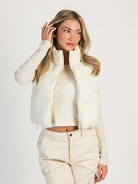 GILET DOUDOUNE HARLOW PEGGY - CRÈME LIQUIDATION