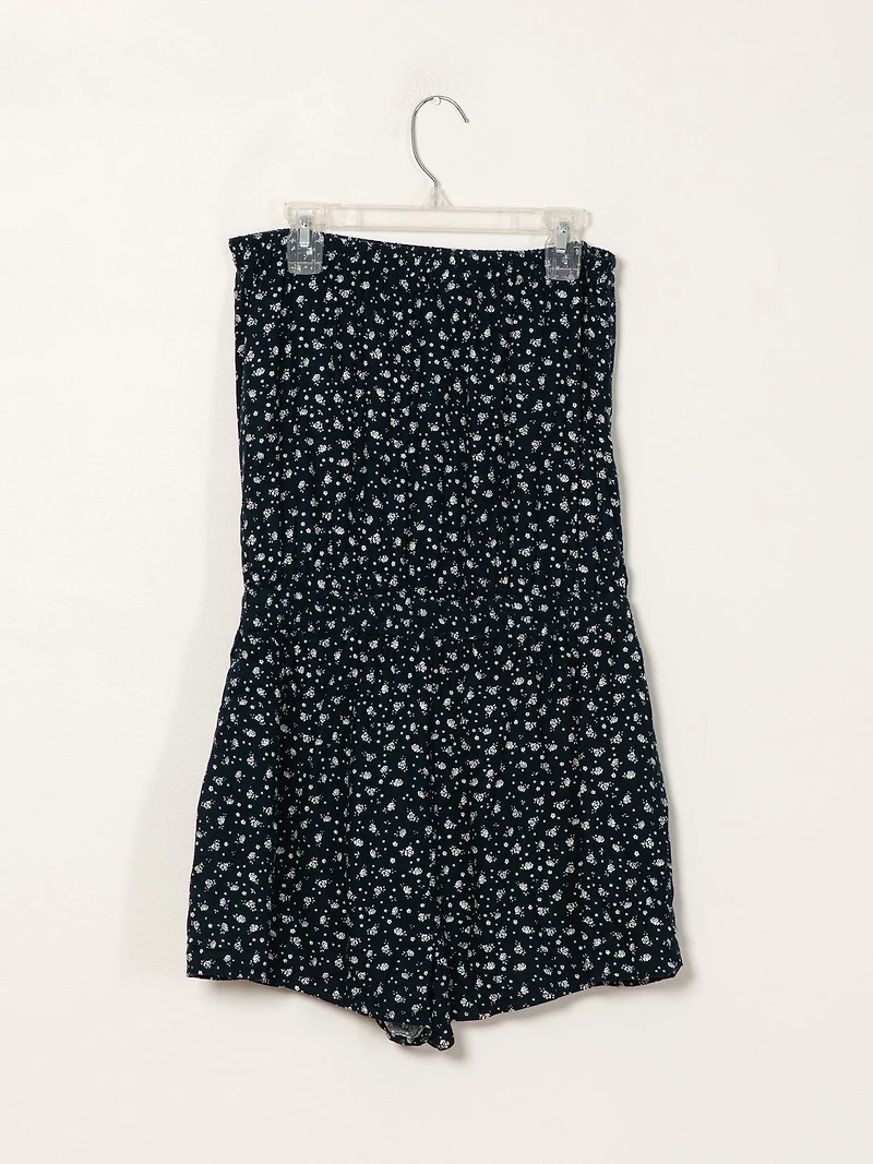 HARLOW SALLY DITSY TUBE ROMPER - CLEARANCE