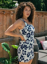 HARLOW VICTORIA NOTCH DRESS