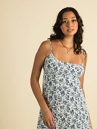 ROBE FENDUE À CRAVATE HARLOW MARY