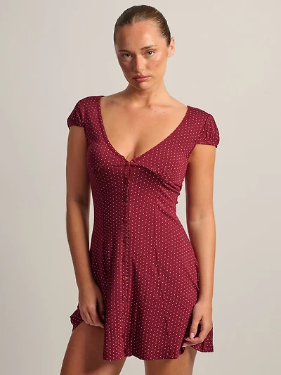 ROBE HARLOW REMI - BOURGOGNE