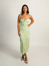 ROBE LONGUE HARLOW VALERIE - SAGE