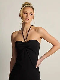 ROBE HARLOW LIA – NOIR