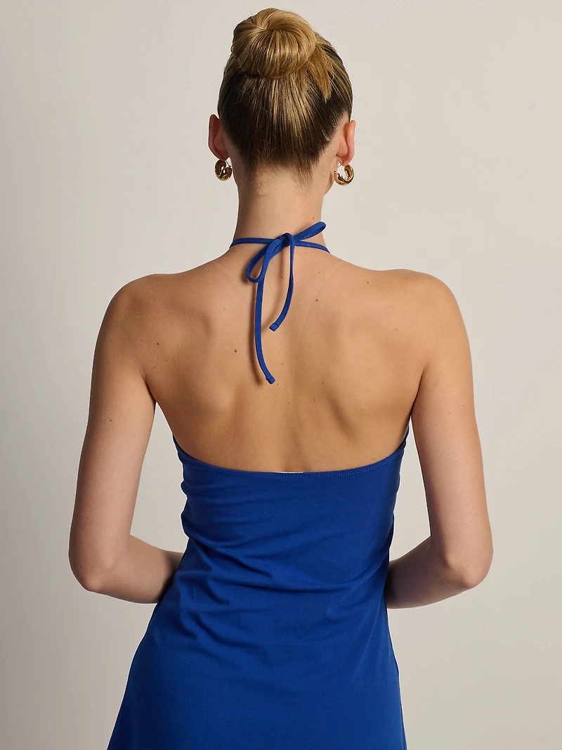 HARLOW LIA DRESS - COBALT