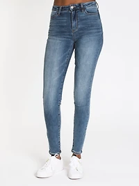 WOMENS HI-RISE SKINNY DENIM - MID CLEARANCE