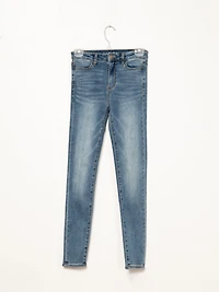 WOMENS HI-RISE SKINNY DENIM - MID CLEARANCE