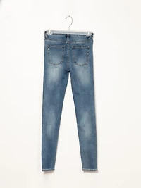 WOMENS HI-RISE SKINNY DENIM - MID CLEARANCE