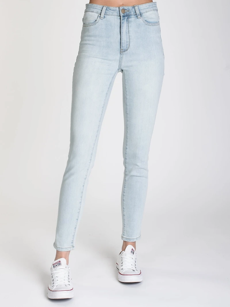 JEAN SKINNY TAILLE HAUTE POUR FEMMES - CLAIR LIQUIDATION