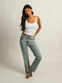 HARLOW MID-RISE STRAIGHT JEAN - LIGHT WASH