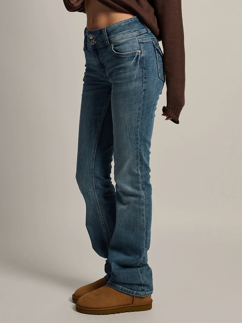 JEAN BOOTCUT TAILLE BASSE HARLOW