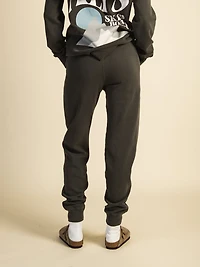 HARLOW HIGH RISE FLEECE JOGGER - CHARCOAL CLEARANCE