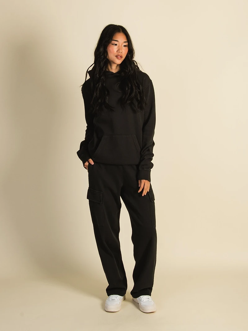PANTALON DE SURVÊTEMENT CARGO HARLOW ANDI - CHARBON
