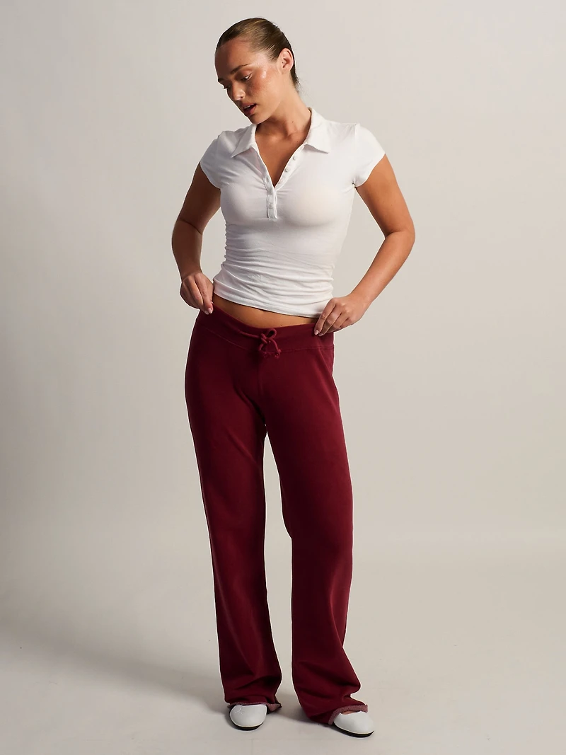 PANTALON HARLOW SAVANNAH - BOURGOGNE