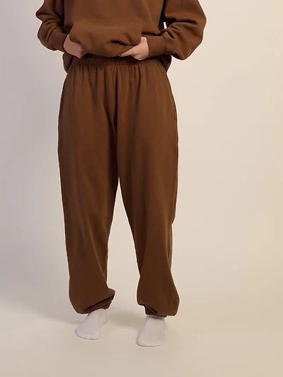 PANTALON DE SURVÊTEMENT HARLOW BEAU-CHOCOLAT