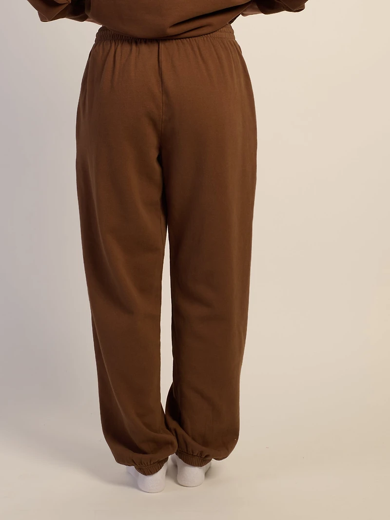 PANTALON DE SURVÊTEMENT HARLOW BEAU-CHOCOLAT
