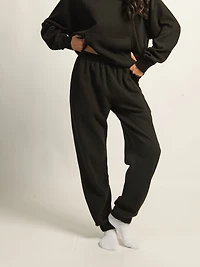 HARLOW JORDANA RELAXED SWEATPANT - BLACK