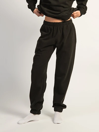 HARLOW JORDANA RELAXED SWEATPANT - BLACK