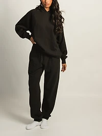 PANTALON DE SURVÊTEMENT DÉCONTRACTÉ HARLOW JORDANA - NOIR