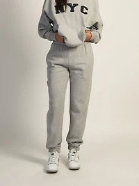 HARLOW JORDANA RELAXED SWEATPANT - HEATHER GREY CLEARANCE