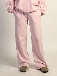 HARLOW STELLA STRAIGHT LEG SWEATPANT - LIGHT PINK