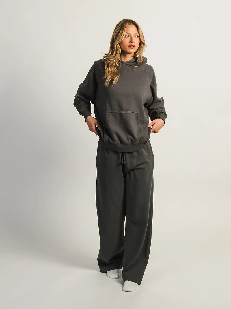 HARLOW STELLA STRAIGHT LEG SWEATPANT - STORM