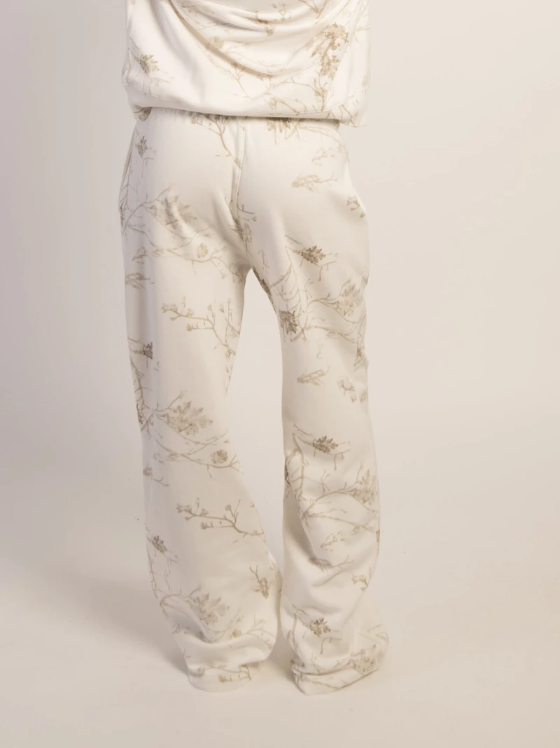 HARLOW STELLA STRT LEG SWEATPANT- CAMO