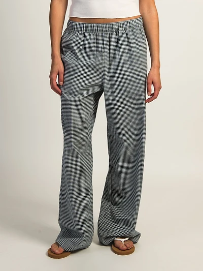 HARLOW TAYLOR PANT - NAVY/WHITE