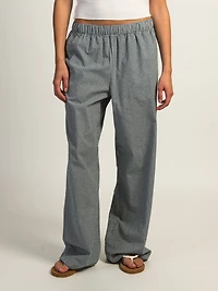 HARLOW TAYLOR PANT - NAVY/WHITE