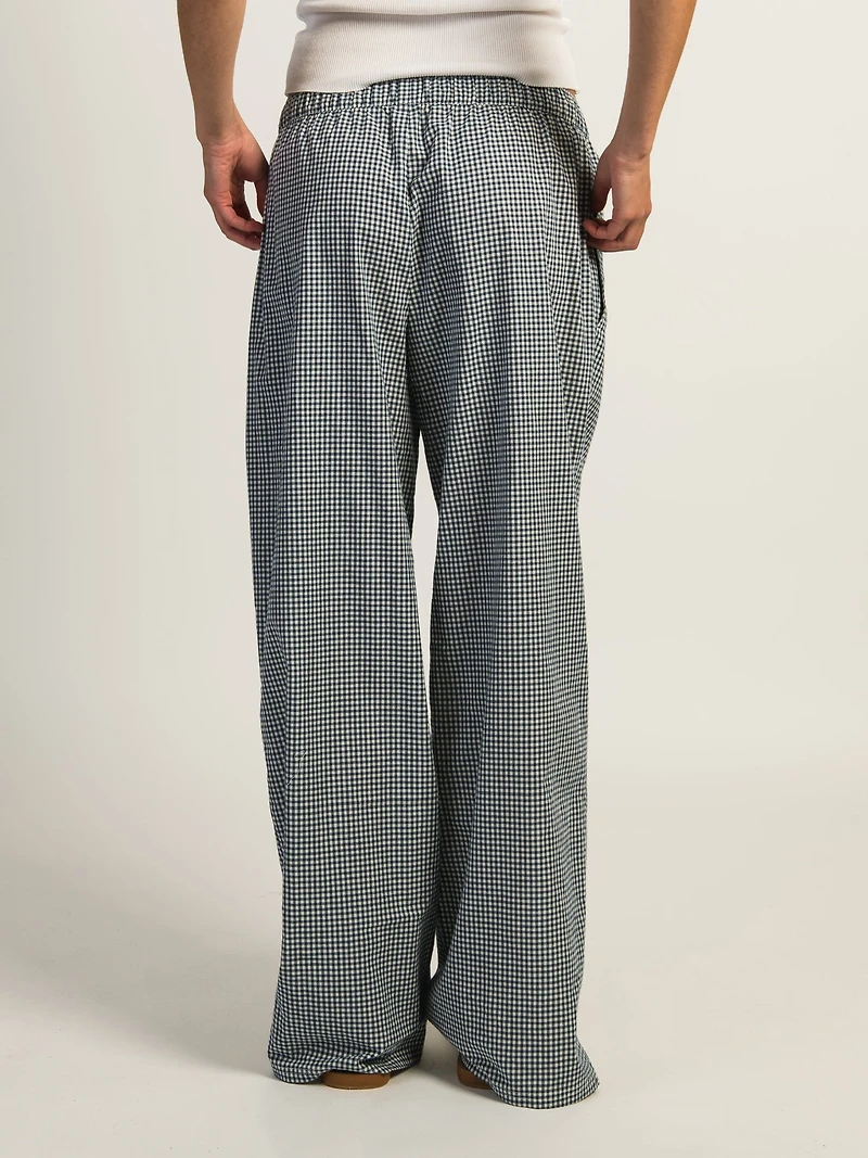 HARLOW TAYLOR PANT - NAVY/WHITE