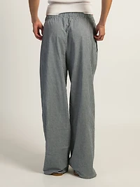 HARLOW TAYLOR PANT - NAVY/WHITE