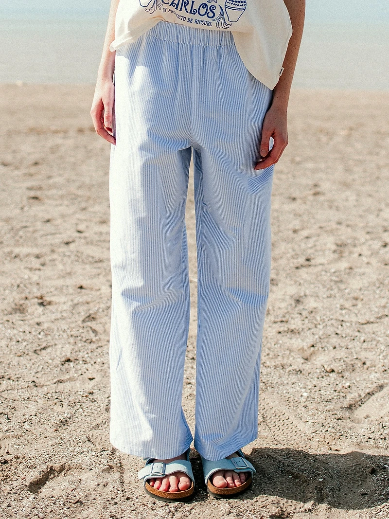 HARLOW TAYLOR PANT - PINSTRIPE