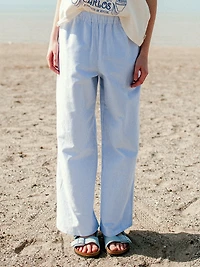HARLOW TAYLOR PANT - PINSTRIPE