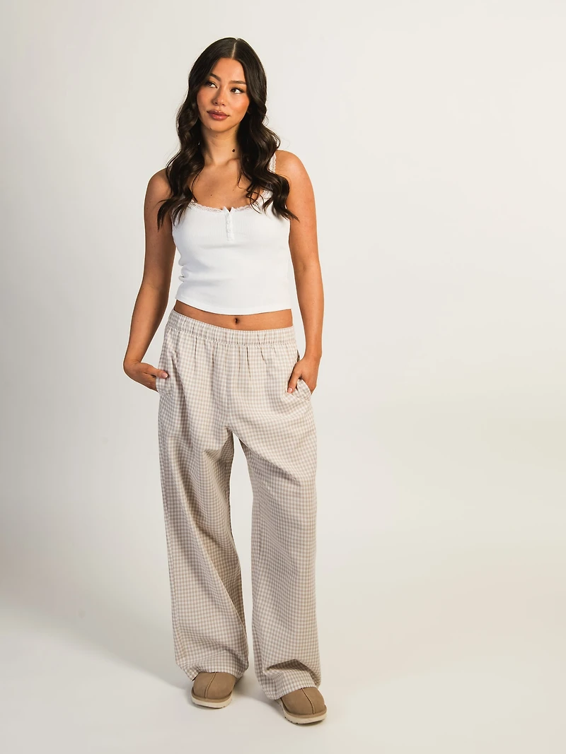 HARLOW TAYLOR PANT - TAUPE