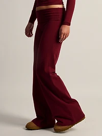 HARLOW ESSENTIAL FOLDOVER PANT - WIDE LEG