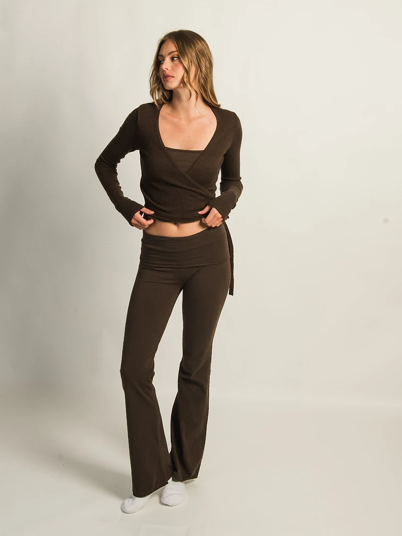 HARLOW GIA PANTALON PLIANT - CHOCOLAT