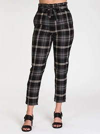 PANTALON À CARREAUX POUR FEMMES - LIQUIDATION