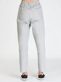 PANTALON PAPERBAG TAILLE HAUTE POUR FEMMES