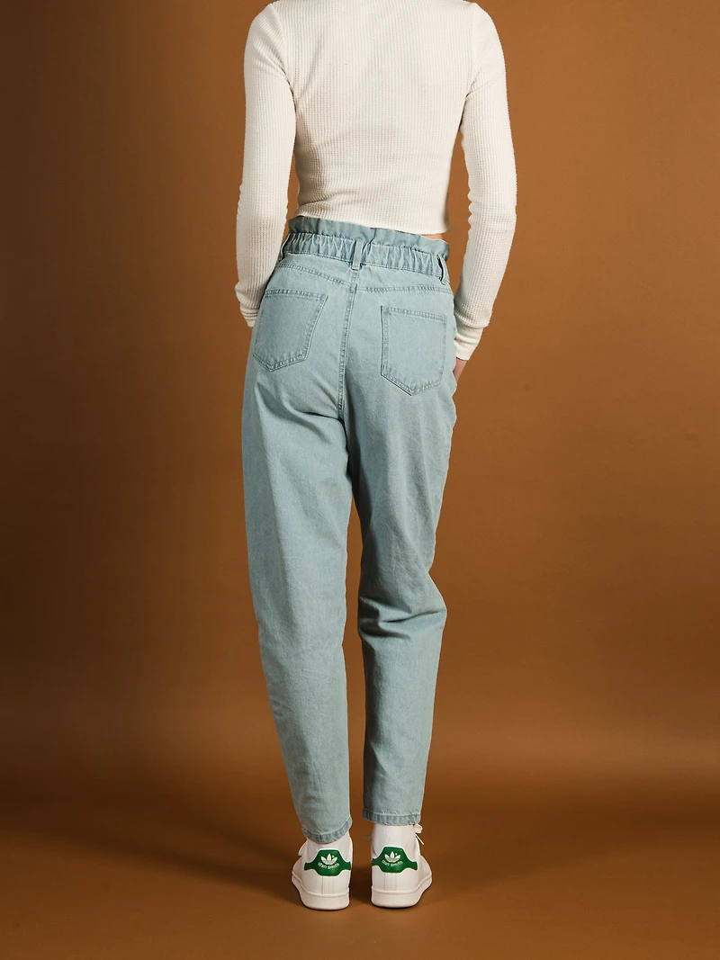 HARLOW HIGH RISE PAPERBAG PANTALON - DÉSTOCKAGE