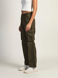 HARLOW PAIGE CARGO PANT - ARMY GREEN CLEARANCE